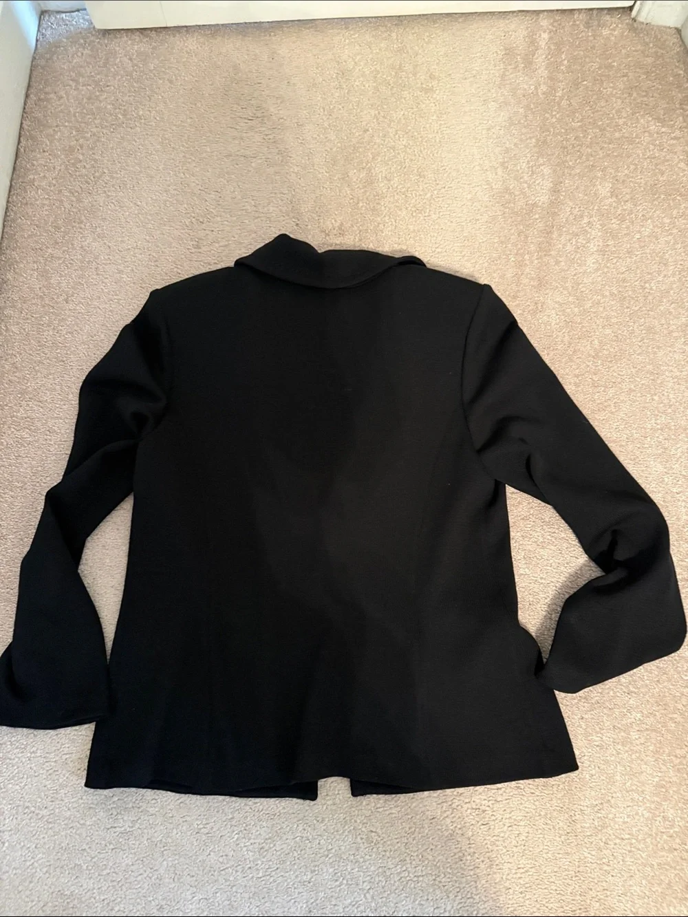 St John Caviar Black Blazer Size 12 - Picture 5 of 5